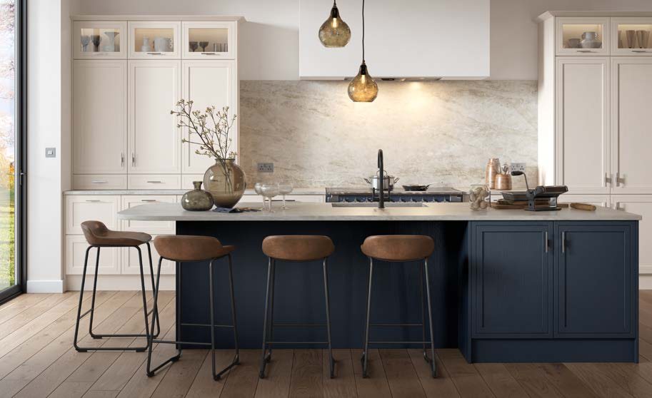Astwood in-frame effect Shaker kitchen