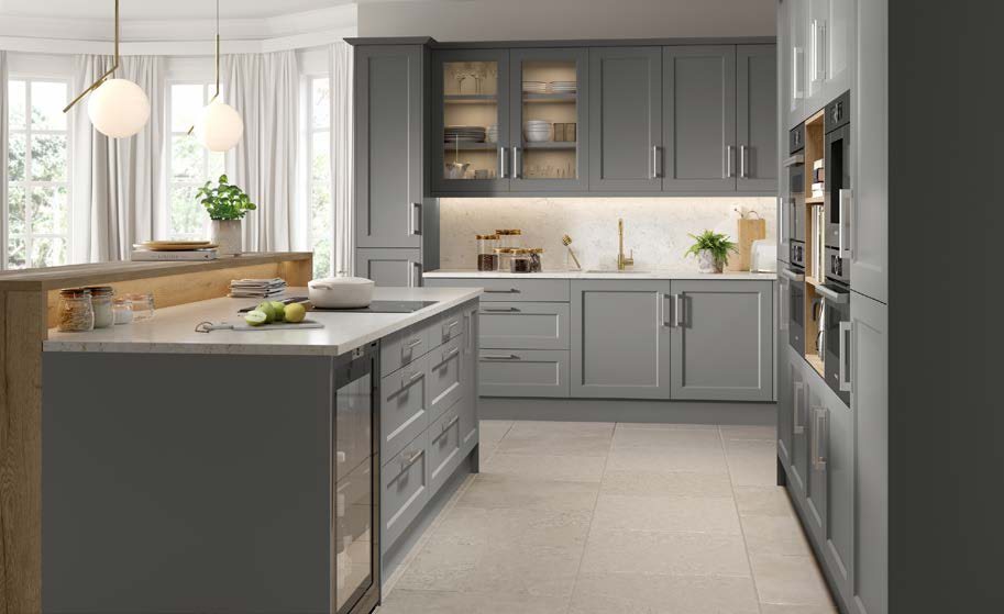 Buxton Chamfered Shaker Shaker kitchen