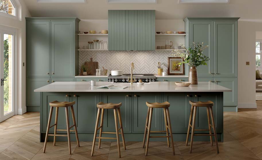 Buxton In-frame Effect Shaker kitchen