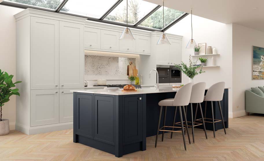 Earlswood in-frame effect Shaker kitchen